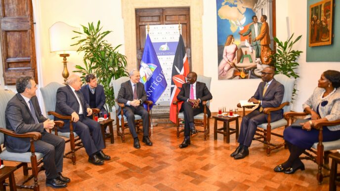 Ruto seeks help of Rome to strike govt NSSOG handshake