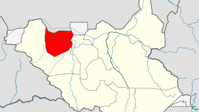 Northern Bahr el Ghazal Map